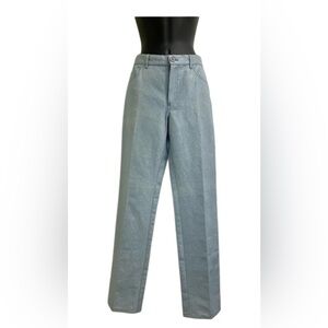 Marc Jacobs Straight Leg Metallic Pant